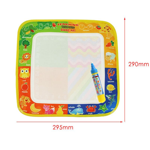 [variant_title] - 3 types Drawing Toys Water Drawing Mat Rug Reusable Painting Board With Magic Pen Non-toxic Early Educational Toys for kids
