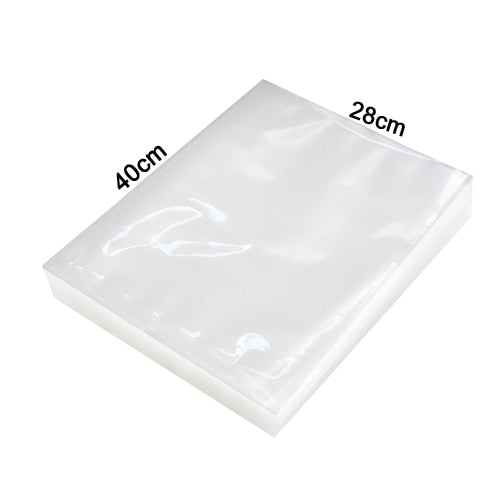 40x28cm - 100PCS/LOT vacuum sealer Plastic Storage bag for vacuum sealing machine for pack food saver Packaging Rolls packer seal bags