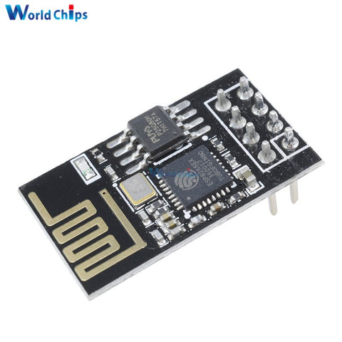 [variant_title] - ESP8266 ESP-01 ESP01 ESP-01S Serial WiFi Wireless Adapter Module 3.3V 5V Serial Board For Arduino UNO R3 Microcontroller One