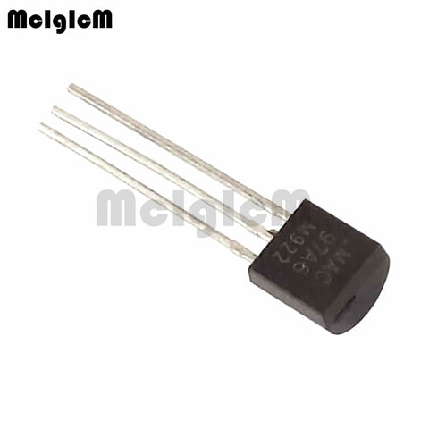 Default Title - MCIGICM 50pcs MAC97A6 400V 600mA silicon controlled switch TO-92 rectifier diode Thyristor