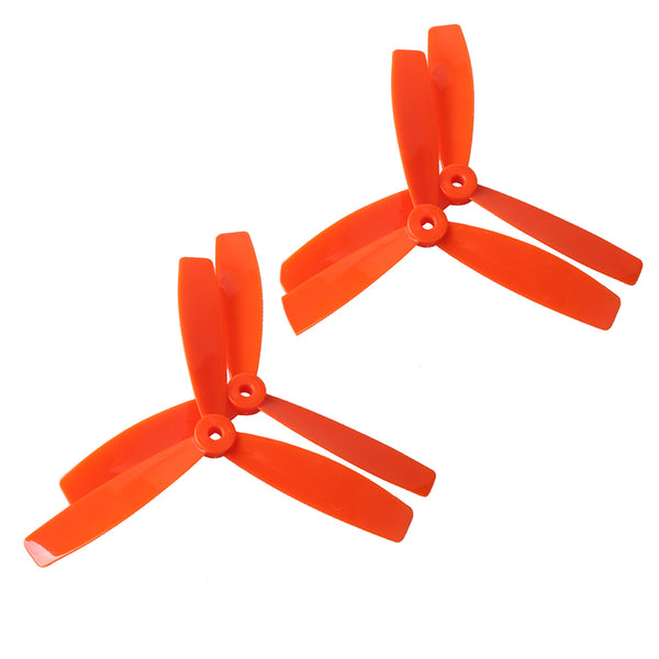 Orange / Bundle 1 - 4 Pcs Drone Propellers 4045 5045 6045 3 Blades Propeller Bull 3-blade Nose Props 2 CCW 2 CW for QAV210 250 Racing Quadcopter