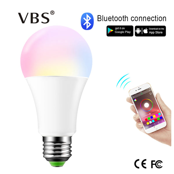[variant_title] - Smart Light Bulb 15W RGBW RGBWW Magic Wireless Bluetooth E27/B22 Led Bulb Lamp Apply to IOS/Android control Music Time Colors