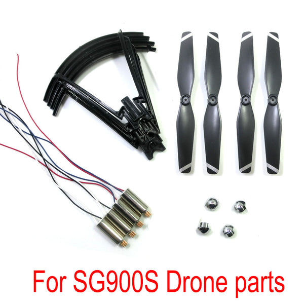 L - RC GPS Drone SG900-S X196 X192 Helicopter Quadcopter Spare Parts Fold Wing Arm LED Motor Propeller Fixed Cover Protective Ring
