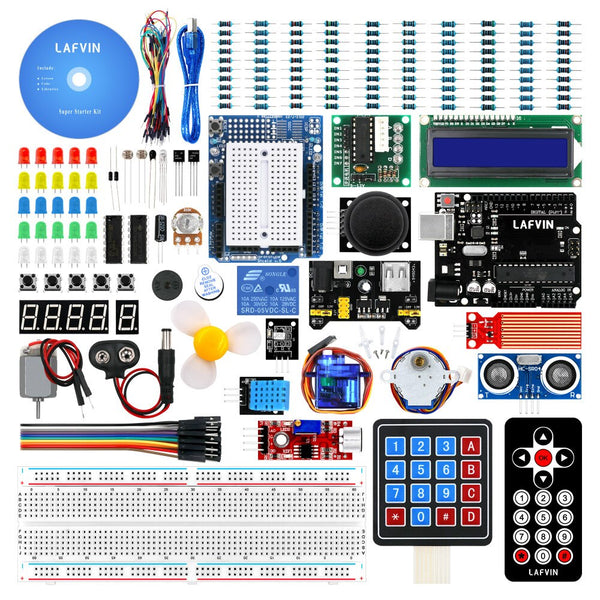 Default Title - LAFVIN Super Starter Kit for Arduino for UNO R3 with CD Tutorial