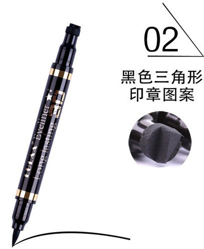 1pcs-1254 - YANQINA Lasting 36H Liquid Eyeliner Pencil Waterproof Black Makeup Long-lasting Easywear Eye Liner Pen Cosmetic Lady Beauty Tool