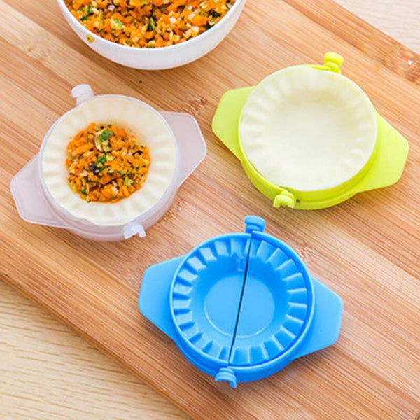 [variant_title] - Dumplings modelling tools Kitchen Magic Creative Manual Pack Machine Food-grade Plastic Pinch Kitchen Tools 1Piece