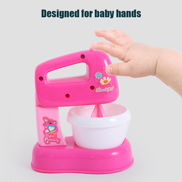 [variant_title] - 1 Set Kids Toy Electronic Washing Machine Mini Pretend Role Play Iron Fan Juicer Mixer AN88 (as shown)