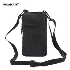 [variant_title] - FULAIKATE SPORTS Universal Wallet Bag for iphone6 7 Plus Climbing Portable Case for iPhone 6s mobile phone Shoulder bag holster