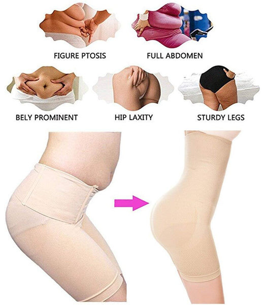 [variant_title] - NINGMI Sexy Butt Lifter Women Slimming Shapewear Tummy Control Panties High Waist Trainer Body Shaper Boyshort Tight Power Short