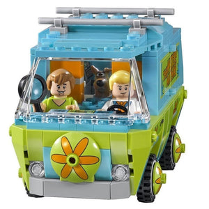 [variant_title] - 305pcs The Mystery Machine Bus Scooby Doo Series Building Blocks Compatible With Legoingly 75902 Bricks Toys For Children