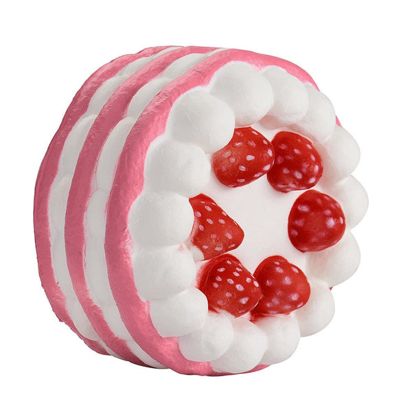 [variant_title] - 2018 Cute Strawberry Cake Bread Ice Cream Kid Toys Squishy Squeeze Toy Slow Rising Relieves Stress Anxiety Attention To Adult