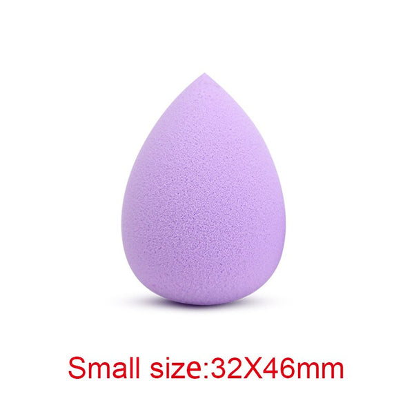 Small Light Purple - Cocute Beauty Sponge Foundation Powder Smooth Makeup Sponge for Lady Make Up Cosmetic Puff High Quality