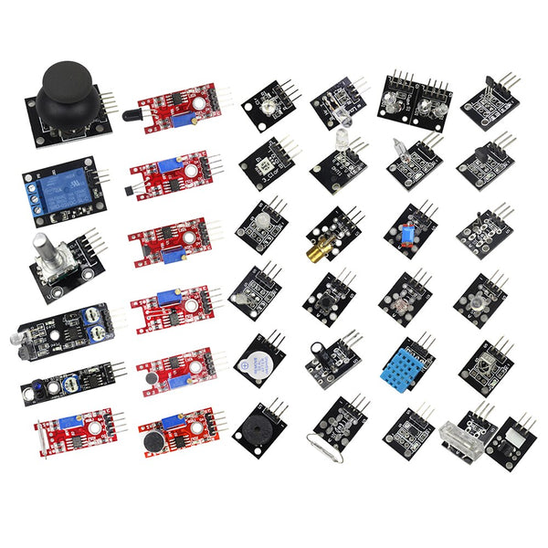 [variant_title] - Smart Electronics 37 in 1 Sensor Kit  Brand New 37in1 with Plastic Box for arduino Diy Starters KIT