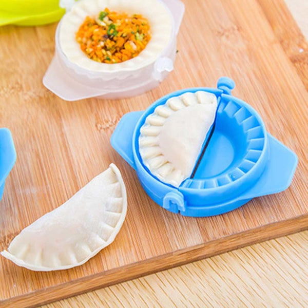 [variant_title] - Dumplings modelling tools Kitchen Magic Creative Manual Pack Machine Food-grade Plastic Pinch Kitchen Tools 1Piece