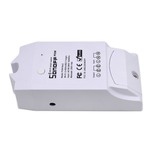 [variant_title] - Sonoff POW R2 Wifi Switch Power Consumption Measurement Real Time DIY Timer for Smart Home Automation