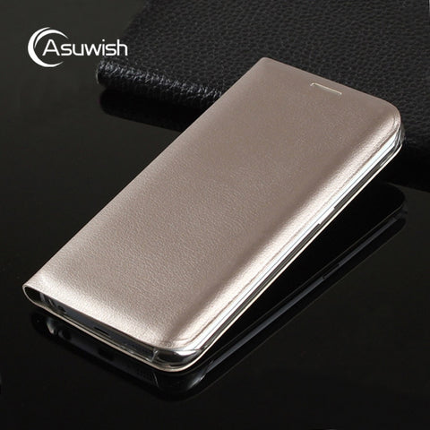 [variant_title] - Flip Cover Wallet Leather Phone Case For Samsung Galaxy S6 Edge GS6 S 6 S6edge GalaxyS6 SM G925F G920i G920F SM-G925F SM-G920F