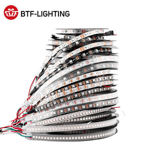 [variant_title] - 1m/2m/4m/5m WS2812B Led Strip 30/60/74/96/100/144 pixels/leds/m WS2812 Smart RGB Led Light Strip Black/White PCB IP30/65/67 DC5V