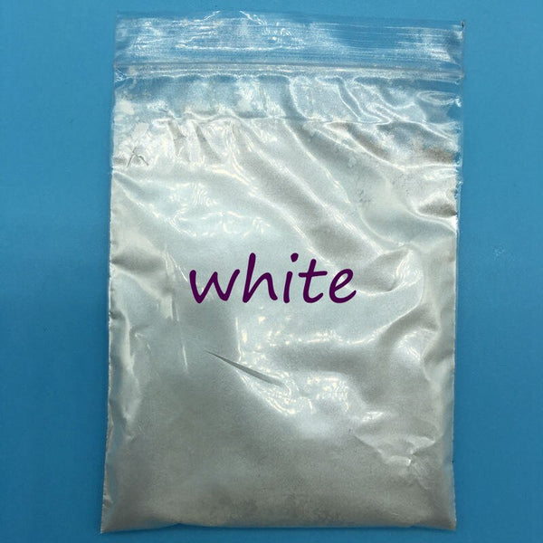 white - 20g Colorful Pearl Powder for make up,many colors mica powder for nail glitter,Pearlescent Powder Cosmetic pigment