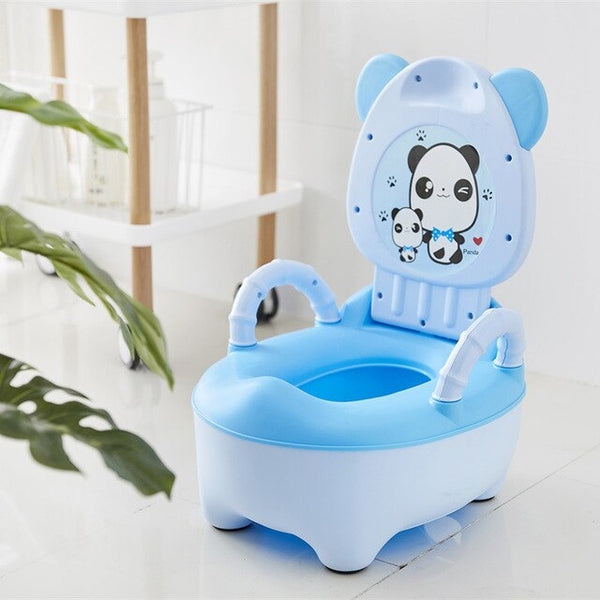 K No Soft Pad - Cute Baby Toilet Potty Seat Cartoon Children Training Pan Toilet Girls Boy Toilets Training Outdoor Travel Infant Potty Cushions