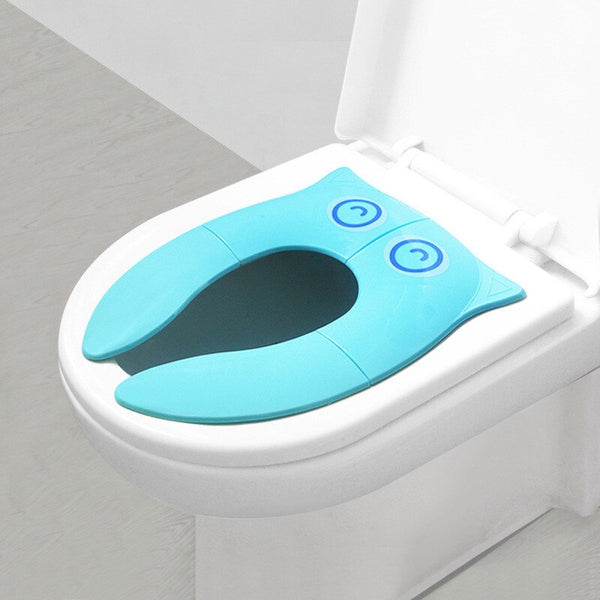 1 - Potty Training Seat for Toddler Toilet Seat Comfortable Non-Slip Kids Toilet Seats with Hanging Ring Children Pot Chair Pad
