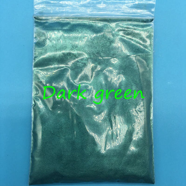 dark green - 20g Colorful Pearl Powder for make up,many colors mica powder for nail glitter,Pearlescent Powder Cosmetic pigment