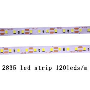 2835-120leds-1m / RGB / 12V - SMD 2835 5630 5050 60/120/240/480LEDs/m RGB LED Strip 5M 300/600/1200/2400LEDs/m  DC12V 24V W RGB LED Light Strips Flexible Tape