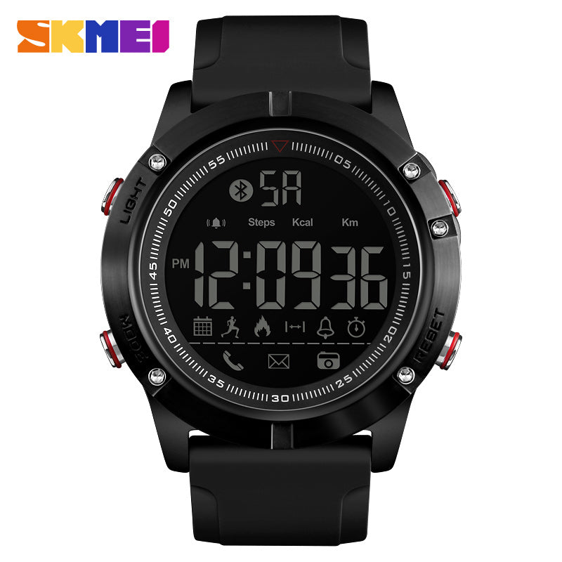 Default Title - SKMEI Sports Bluetooth Digital Wristwatches Fashion Smart Watch Men Pedometer Calorie Remote Camera LED Military Watches Relogio