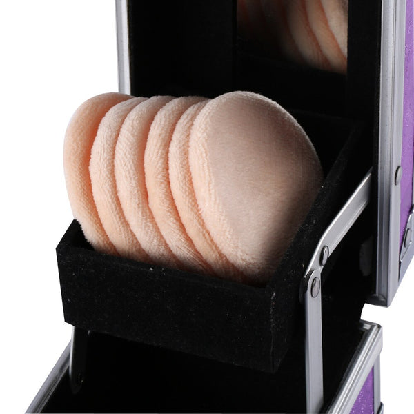[variant_title] - New Arrivals 6PCS Women Beauty Facial Face Body Powder Puff Cosmetic Beauty Makeup Foundation Soft Sponge Girl Lady Gift