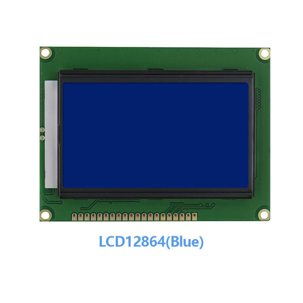LCD12864 (Blue) - LCD1602 LCD2004 LCD12864 IIC/I2C Module Display, Blue/Green Screen for Arduino UNO Mega 2560 Raspberry pi