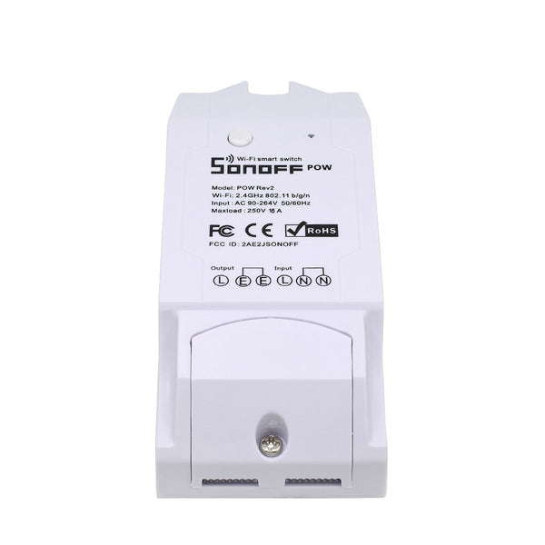 Sonoff pow r2 - New ITEAD SONOFF Pow R2 15A 3500W Wifi Smart Switch Power Consumption Measurement Support Alexa/IFTTT/Google Home Assistant Nest