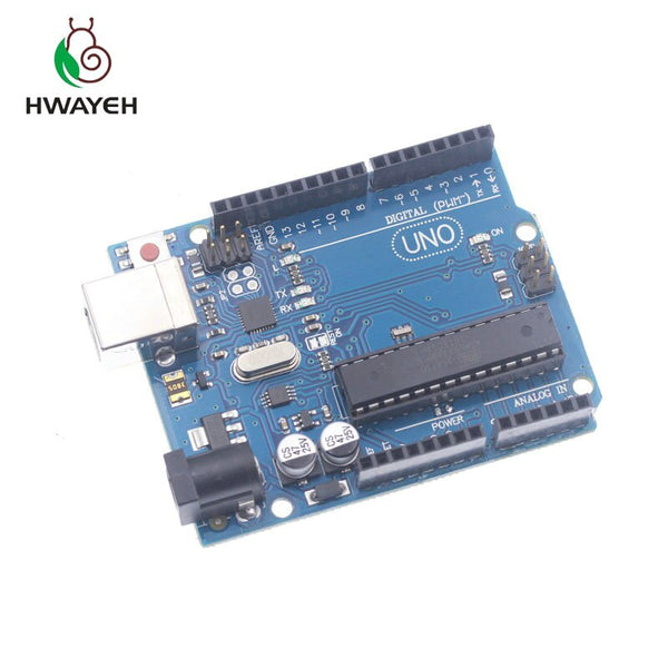 [variant_title] - igh quality One set UNO R3 Official Box ATMEGA16U2+MEGA328P Chip For Arduino UNO R3 Development board + USB CABLE