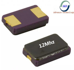 Default Title - 10pcs 12MHZ 5*3.2mm 5032 2Pin SMD Crystal Oscillator 12M 12.000mhz