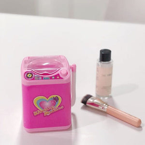 Default Title - Mini Beauty Powder Puff  Blender Washing Machine Electric Cute Cosmetic  Makeup Brushes Cleaner Washer Tool