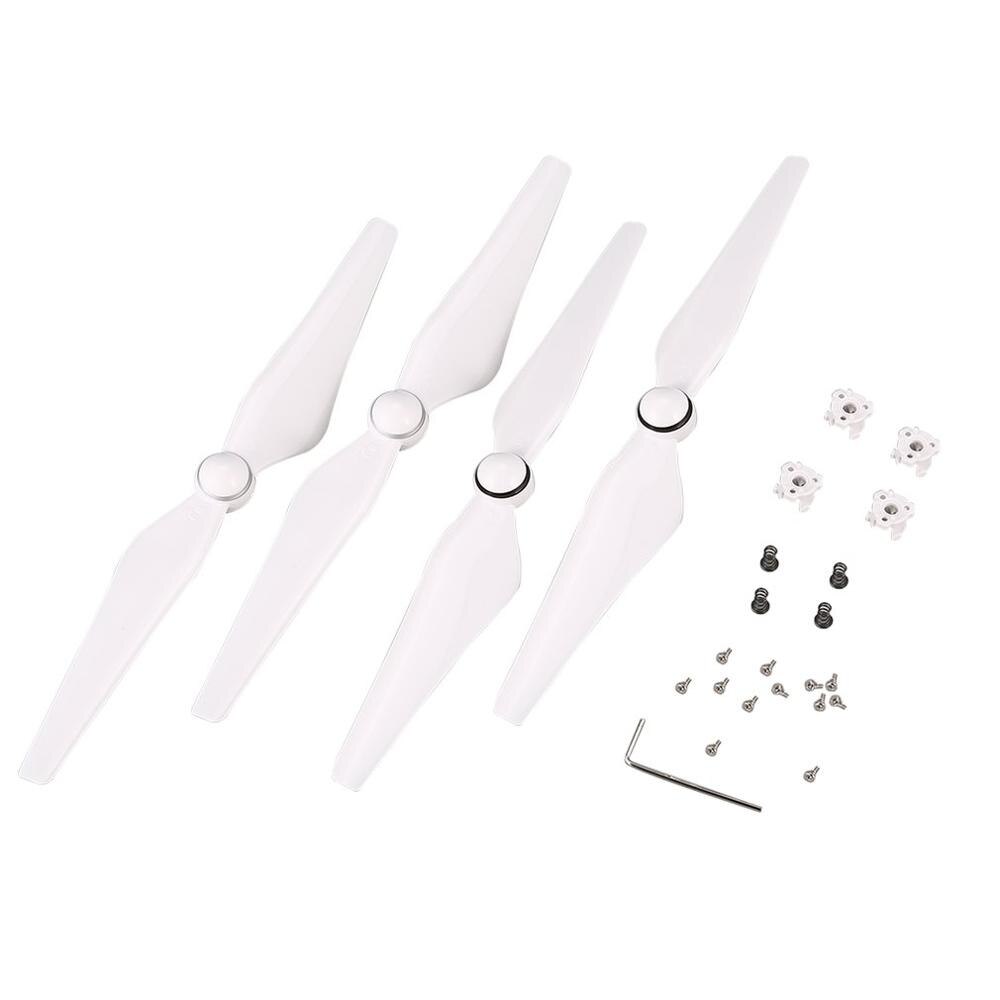 Default Title - 2 Pairs CW/CCW Propeller Props Blade for DJI Phantom 4/4pro/4pro RC Drone Quadcopter Aircraft UAV Spare Parts Accessories (white)