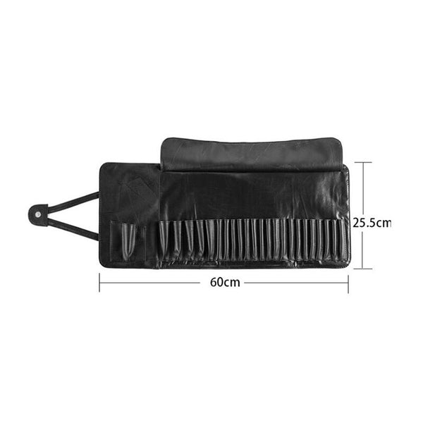 [variant_title] - High Quality 24/18/12/10 Slots Makeup Brushes Bag Cosmetics Case For Make Up Brushes Protector Travel Organizer Rolling Pouch