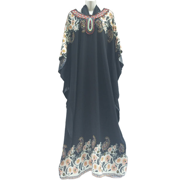 [variant_title] - Uniform size 142cm length New Fashion Big ABAYA Women's Wear Muslim rayon Cotton Prayer Robe