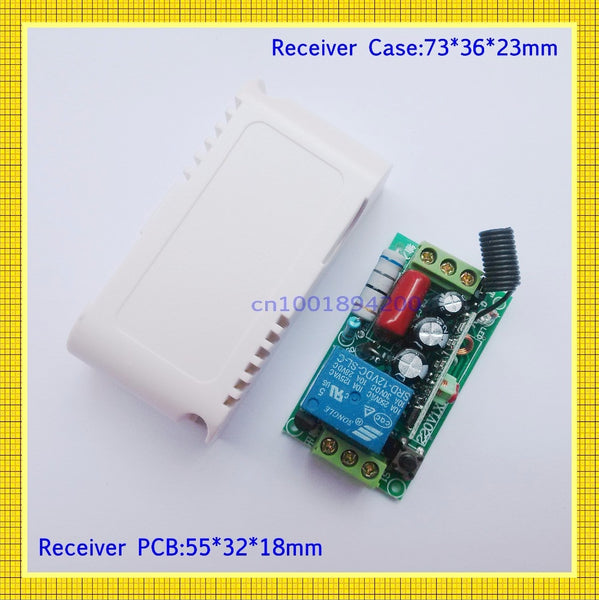 [variant_title] - 220V  AC 10A Relay Receiver Transmitter Light Lamp LED Remote Control Switch Power Wireless ON OFF Key Switch Lock Unlock 315433