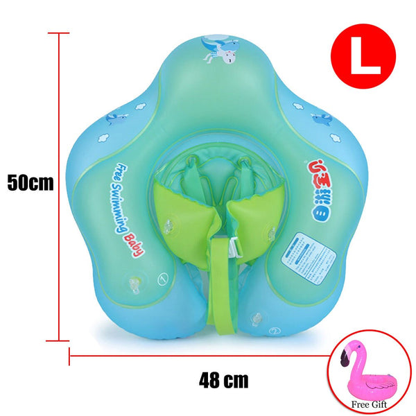 L - 10-36 Months Swimming Circle Inflatable Circle Bathing Inflatable toy/Infant Armpit for Children Swimming Wheel Swimming Pool
