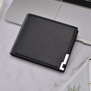 [variant_title] - Top 2019 ultra-thin short Sequined Men Wallets with Coin Bag Man Wallet Male Small Money Purses Dollar Slim Purse Card Case W295