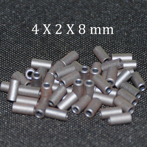 Default Title - 50pcs Ferrite Core EMI Filter 4X2X8 mm Ferrite Cores Ring Anti-Parasitic Toroide Toroidal Bead Coil Ferrites Ferrous Suppression