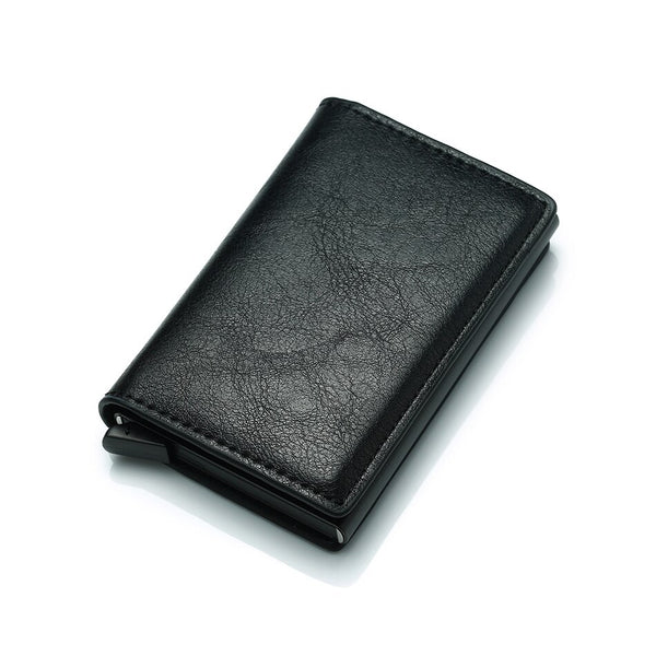 [variant_title] - DIENQI Rfid Card Holder Men Wallets Money Bag Male Vintage Black Short Purse 2019 Small Leather Slim Wallets Mini Wallets Thin