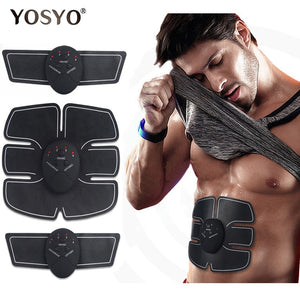 [variant_title] - EMS Wireless Muscle Stimulator Trainer Smart Fitness Abdominal Training Electric Weight Loss Stickers Body Slimming Belt Unisex