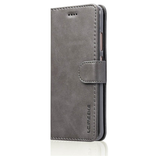 Gray / For samsung Note8 - Fundas For Samsung Samsun Note 9 8 Note8 Leather Flip Book Wallet Stand Phone Case etui caso Cover For S9 S8 S 9 Plus S7 S6 Edge