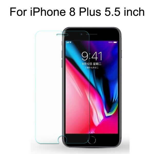 For iPhone 8plus / 1 Piece - 10Pcs Tempered Glass For iPhone X XS MAX XR 4 4s 5 5s SE 5c Screen Protective Film For iPhone 6 6s 7 8 Plus X 11 Glass Protector