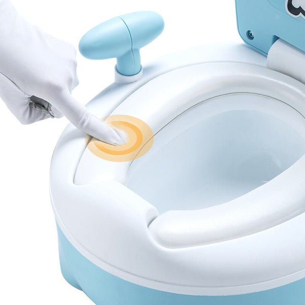 [variant_title] - Baby Potty Toilet Bowl Children's Training Pan Toilet Seat Cartoon Bear Bedpan Portable Kids Urinal Comfortable Backrest Potties