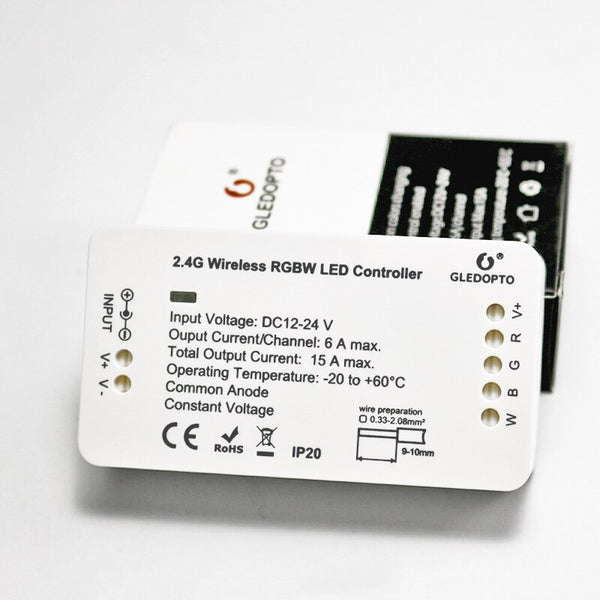 zigbee Zll link smart strip light rgb/rgbw controller DC12V/24V zigbee rgb APP control compatible with LED ECHO gledopto led rgb