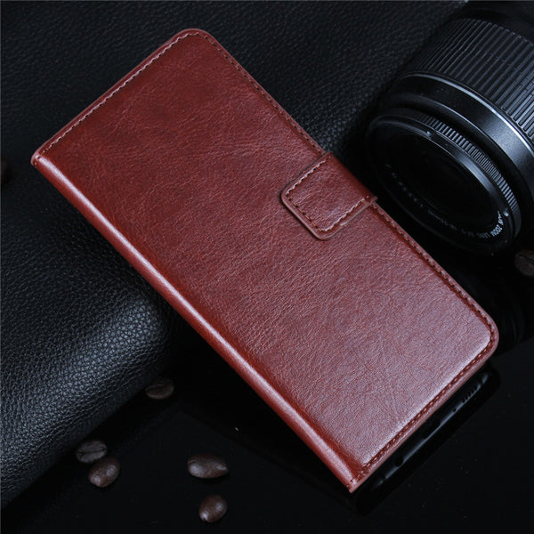 Brown / For Samsung A10 - PU Leather Case for Samsung Galaxy A50 A30 A70 A10 A20 M10 M20 M30 2019 Flip Fashion A 50 Wallet Case Viewing Stand Card Slots