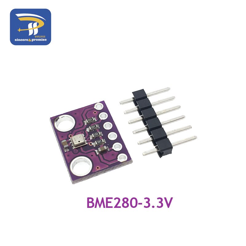 BME280-3.3V - I2C SPI BMP280 3.3V Digital Barometric Pressure Altitude Sensor DC High Precision BME280 1.8-5V Atmospheric Module for arduino