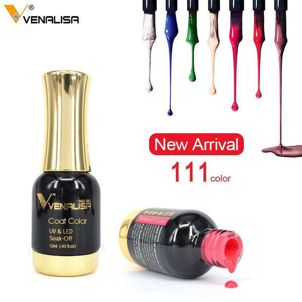 [variant_title] - #60751  2019 New Venalisa Nail Paint Gel 12ml 120 colors Gel Polish Nail Gel Soak Off UV Gel Polish Nail Lacquer Varnishes