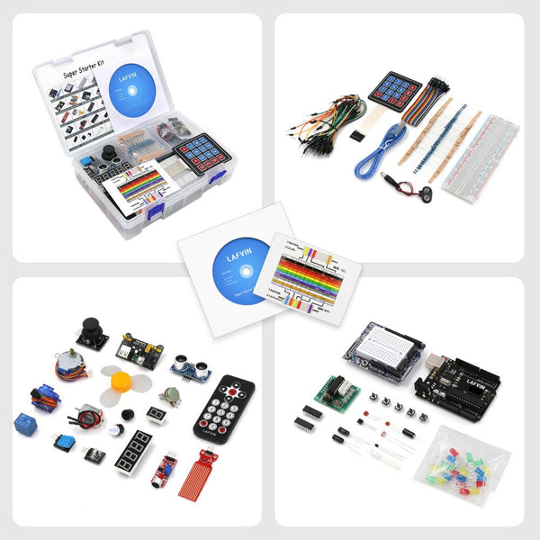 [variant_title] - LAFVIN Super Starter Kit for Arduino for UNO R3 with CD Tutorial